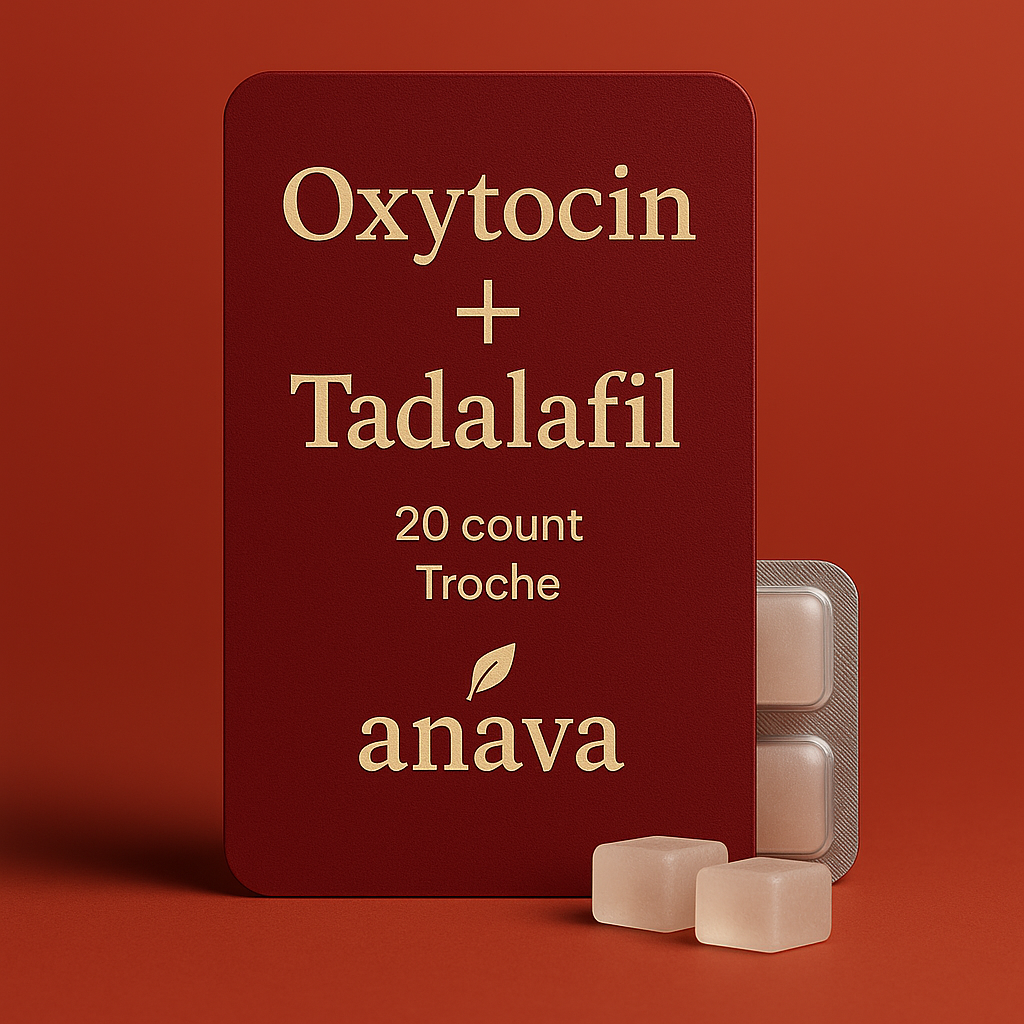Oxytocin + Tadalafil Troche
- Intimacy Support
