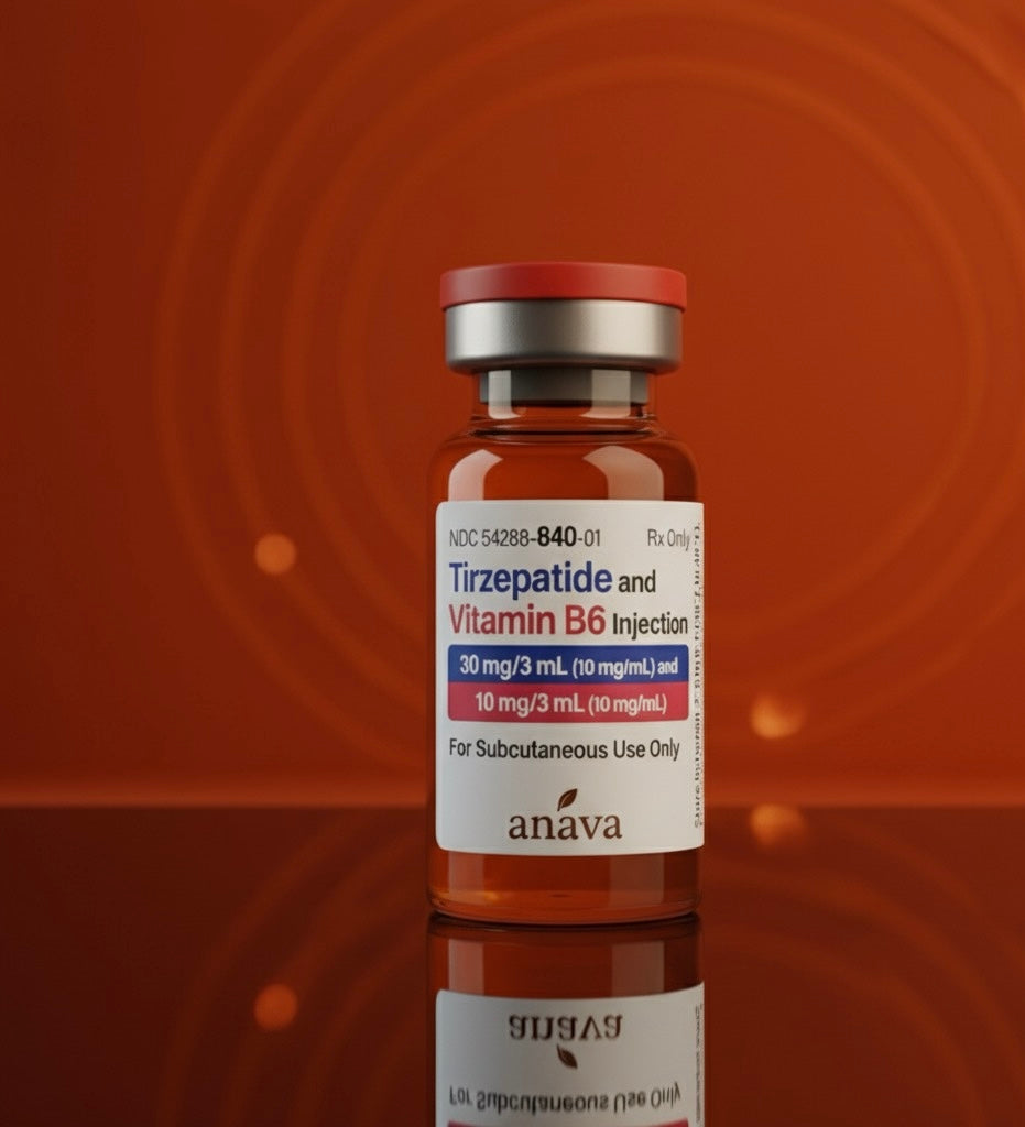 Compounded Tirzepatide + B6 (12-Week Maintenance Plan)