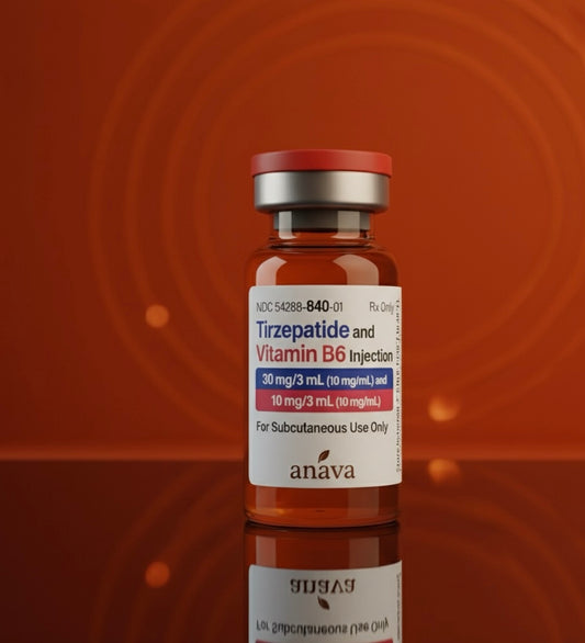 Compounded Tirzepatide + B6 (12-Week Maintenance Plan)