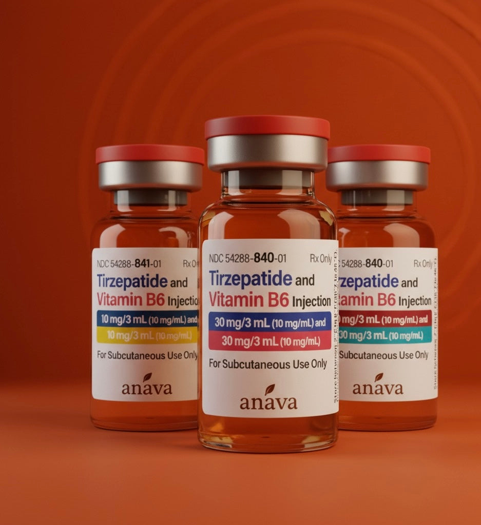Compounded Tirzepatide + B6 (12-Week Titration Plan)