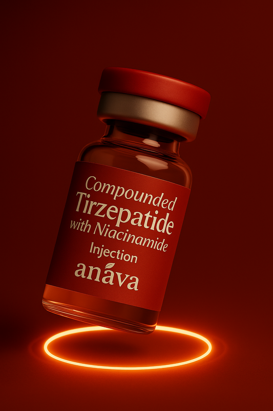 Compounded Tirzepatide + B3 (Niacinamide) - 12 Week Intermediate Plan