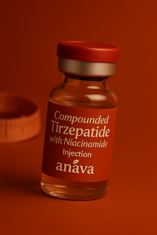 Compounded Tirzepatide + B3 (Niacinamide) - Monthly Plan