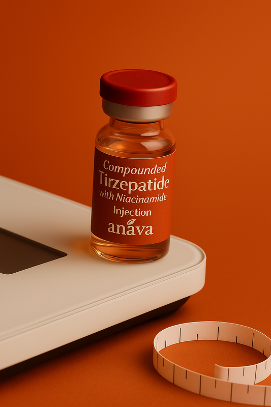 Compounded Tirzepatide + B3 (Niacinamide) - 12 Week Starter Plan